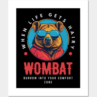 Wombat Posters and Art